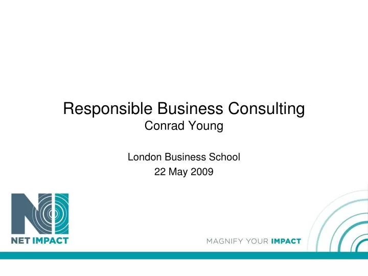 responsible business consulting conrad young