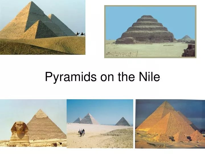 pyramids on the nile