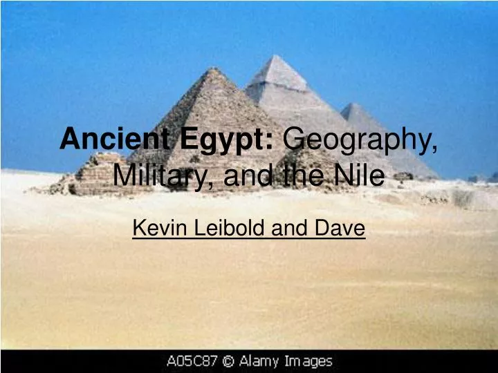 ancient egypt geography military and the nile