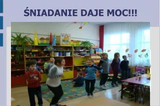 niadanie daje moc