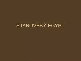 starov k egypt
