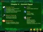 Chapter 4 – Ancient Egypt - slide 1