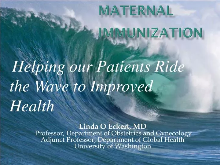 maternal immunization