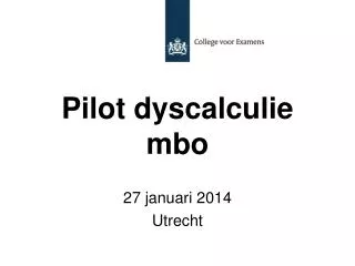 pilot dyscalculie mbo