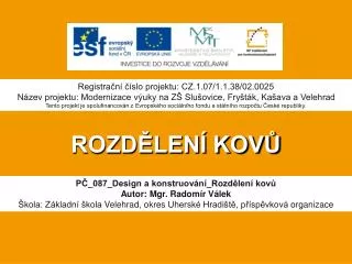 rozd len kov