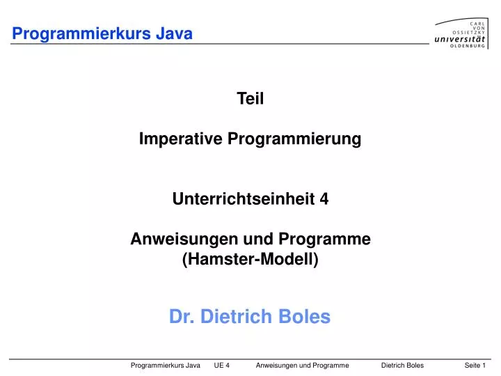 programmierkurs java