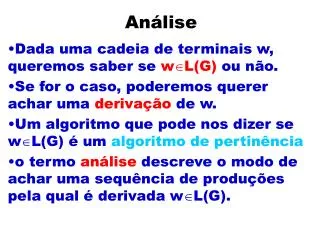 an lise