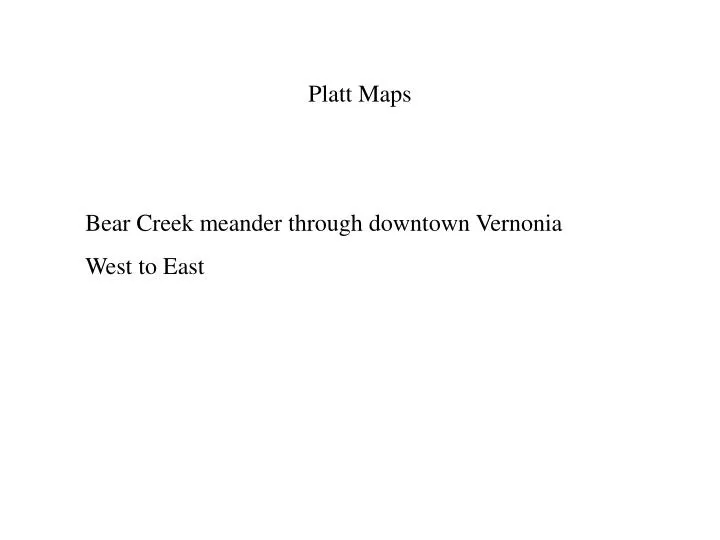 platt maps