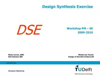 Design Synthesis Exercise