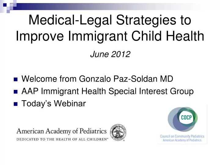 medical legal strategies to improve immigrant child health