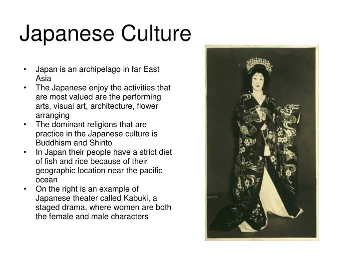 japanese culture
