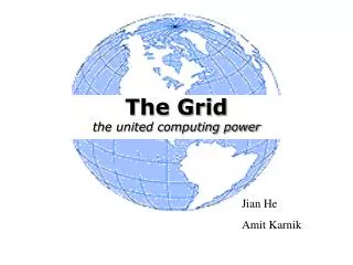 The Grid the united computing power