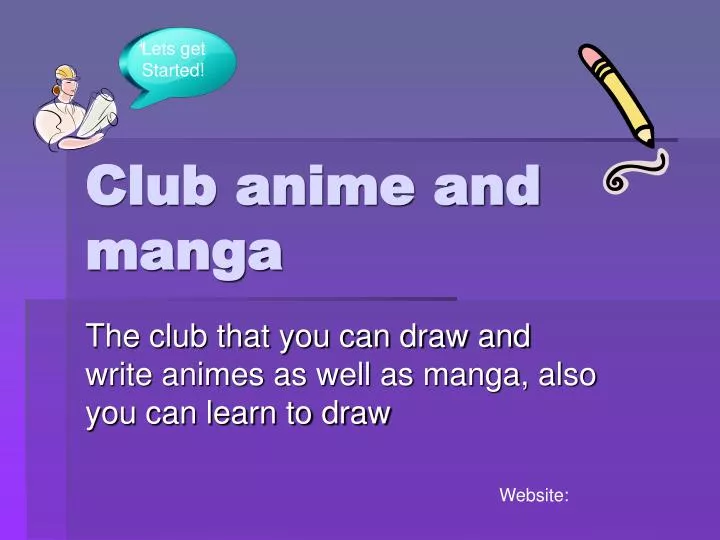 club anime and manga