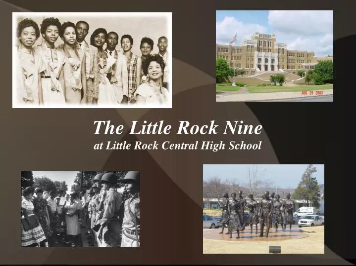 the little rock nine at little rock central high school