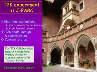 T2K experiment at J-PARC