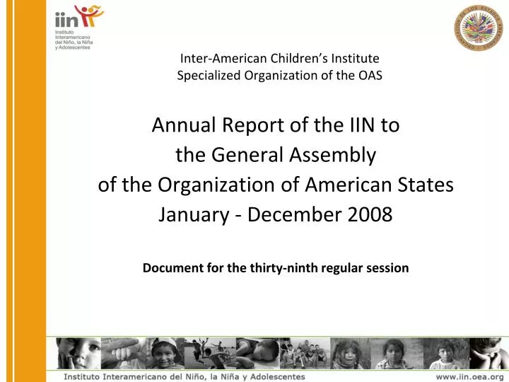 inter american children s institute specialized organization of the oas