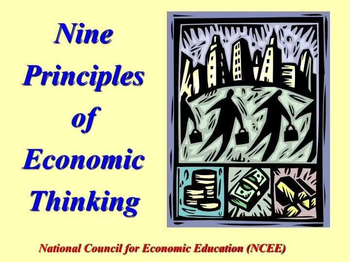 nine principles of economic thinking
