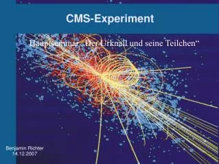 hauptseminar der urknall und seine teilchen