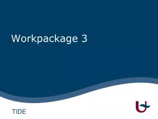 Workpackage 3