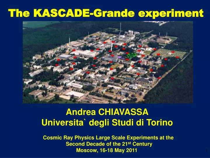 the kascade grande experiment