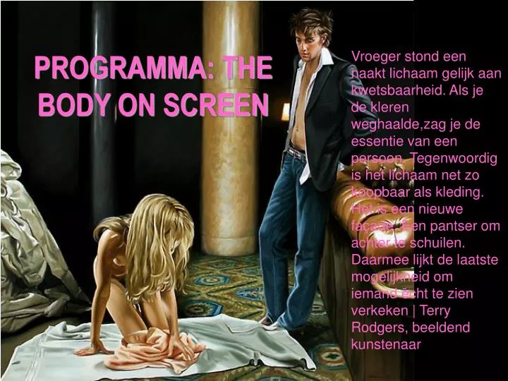 programma the body on screen