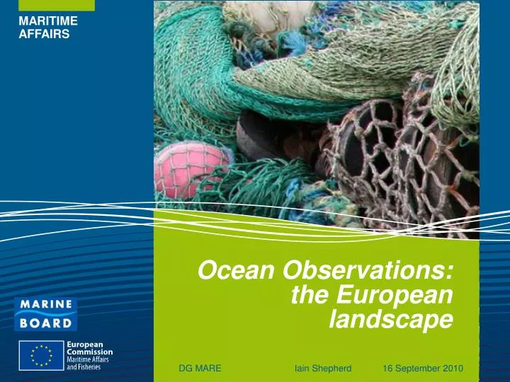 ocean observations the european landscape