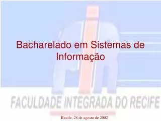 bacharelado em sistemas de informa o