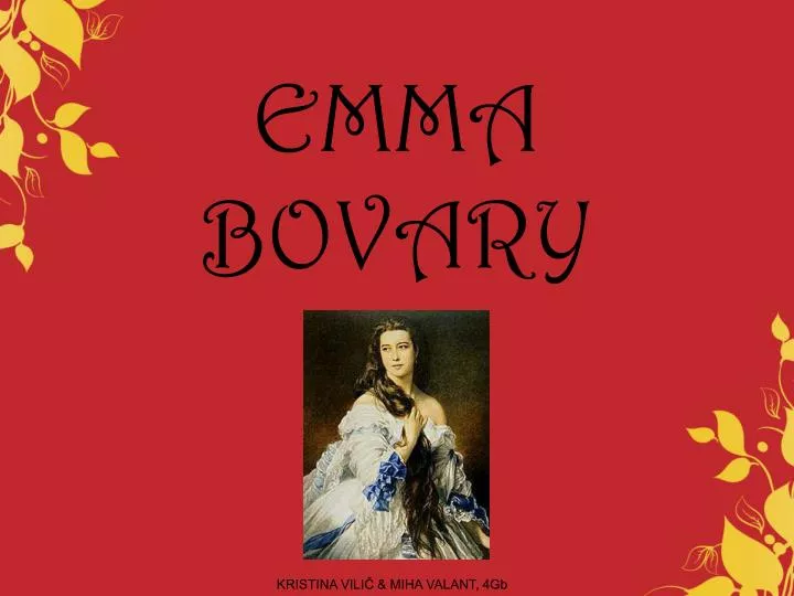 emma bovary