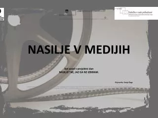 nasilje v medijih