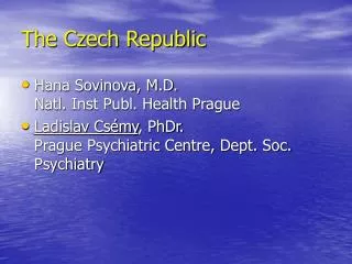 The Czech Republic