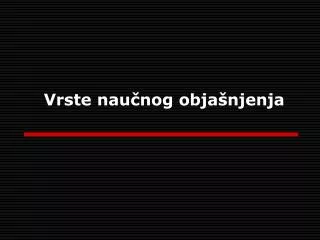 vrste nau nog obja njenja