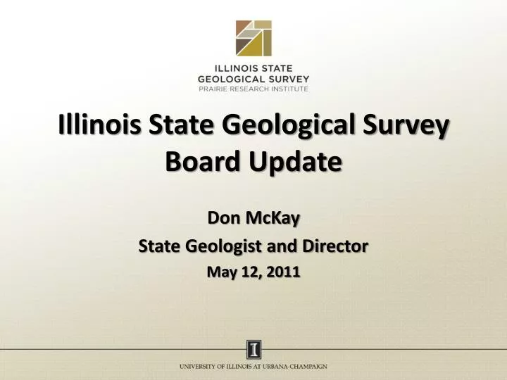 illinois state geological survey board update