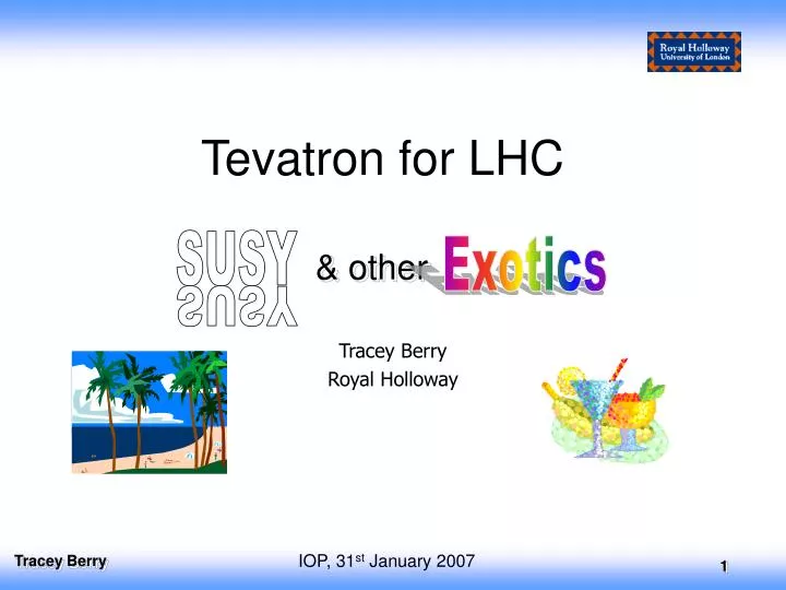 tevatron for lhc