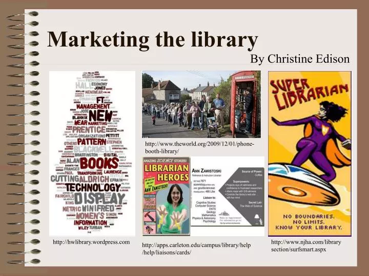 marketing the library