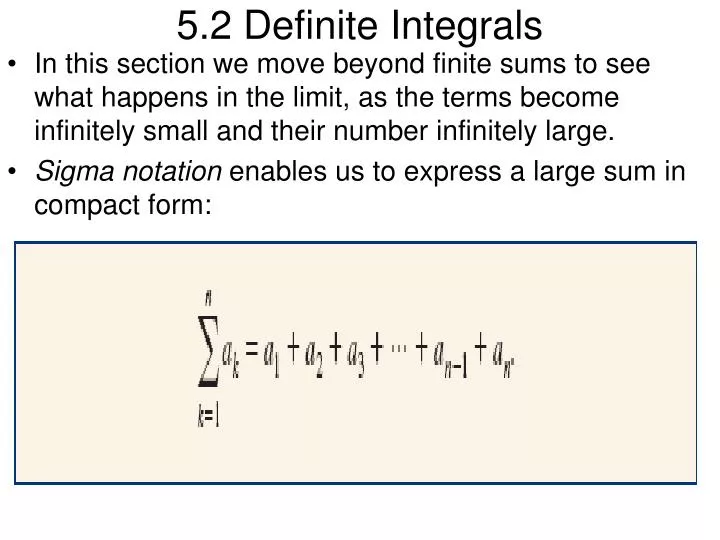 5 2 definite integrals