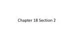 Chapter 18 Section 2 - slide 1