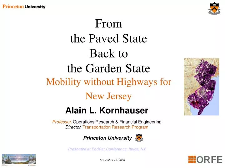 from the paved state back to the garden state mobility without highways for new jersey