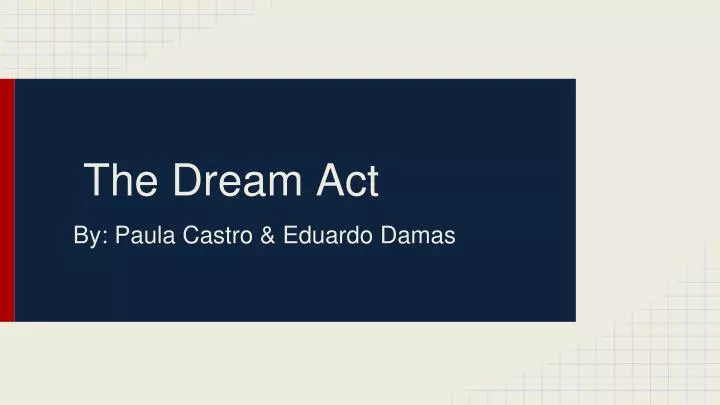 the dream act