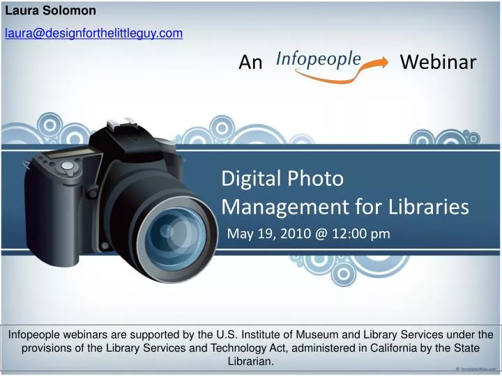 digital photo management for libraries