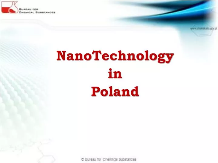 nanotechnology in poland
