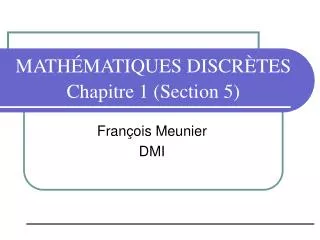 math matiques discr tes chapitre 1 section 5