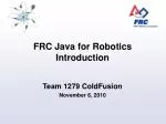 PPT - FRC Control System Introduction PowerPoint Presentation, free ...