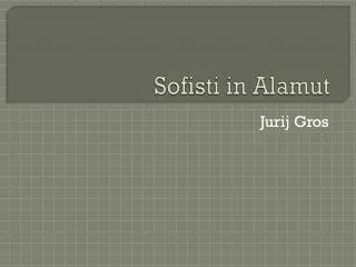 sofisti in alamut