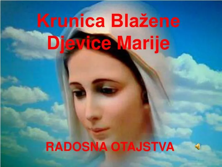 krunica bla ene djevice marije