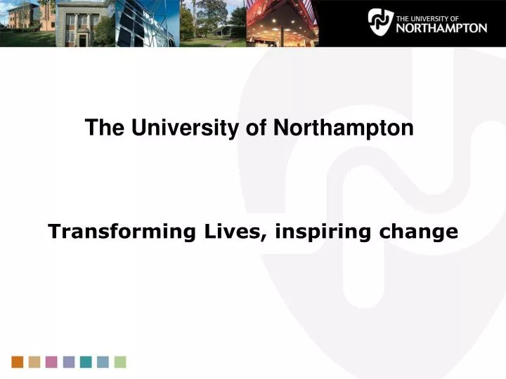 the university of northampton