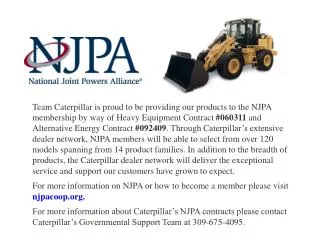 NJPA webpage