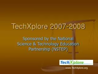 TechXplore 2007-2008