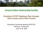 Forest Carbon Partnership Facility - slide 1