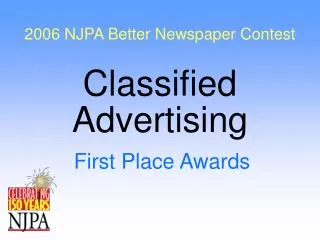 2006 NJPA Better Newspaper Contest
