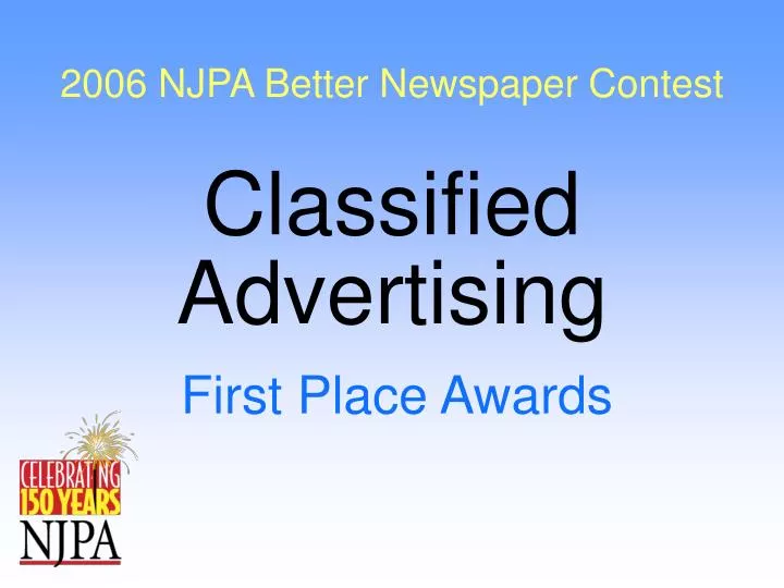 2006 njpa better newspaper contest